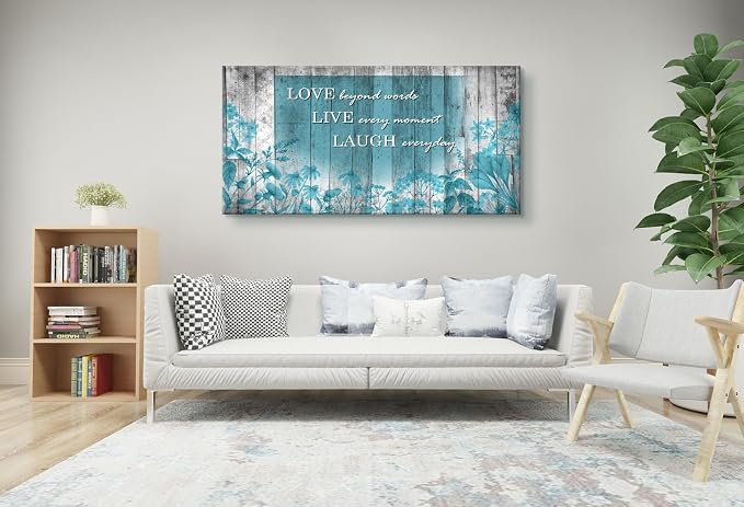 Cao Gen Decor Art S07050 Wall Art Motivational Quotes Canvas Prints 1 Panels - Image 4