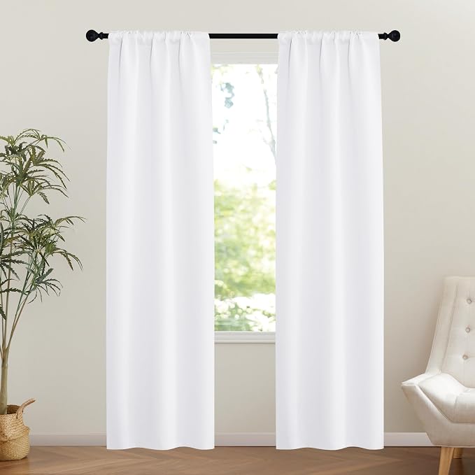 NICETOWN 1 Panel Room Darkening Door Curtains by NICETOWN