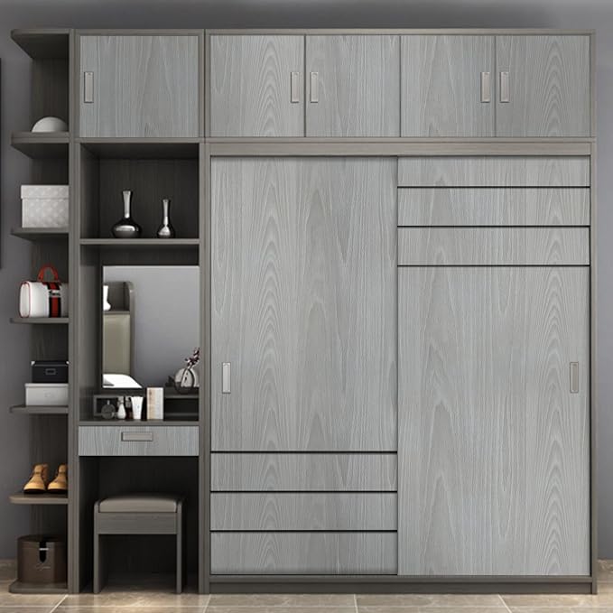 practicalWs Grey Wood Wallpaper 17.7''×787.4'' - Image 3