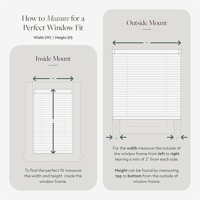 CHICOLOGY Cordless Mini Blinds for Indoor Windows, 23.75" W x 48" H, Light - Image 4