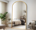 Rowjut Floor Full Length Mirror, Arched Mirrors Full Length 81"x41" by Rowjut
