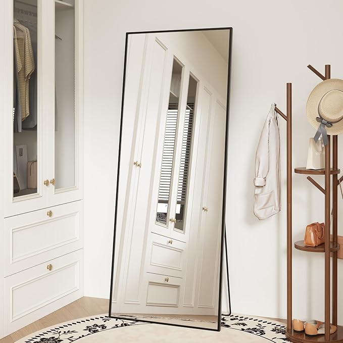 Sweetcrispy 56"x21" Full Length Mirror, Leaning or Standing Full Body Mirror by Sweetcrispy