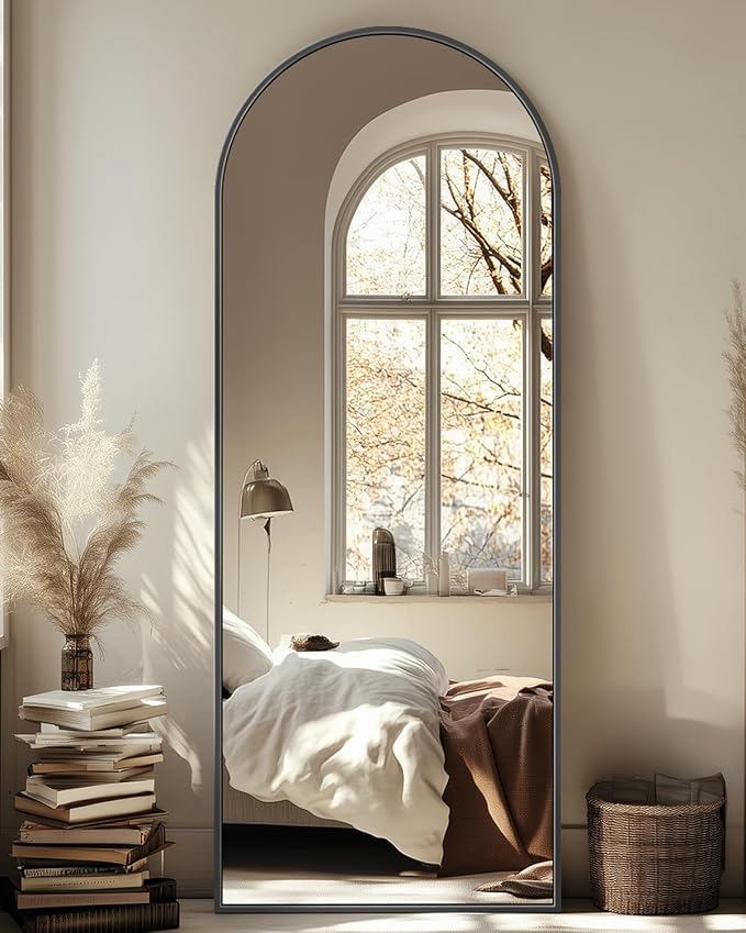 Suidia 58"x18" Arched Full Length Mirror - Image 3