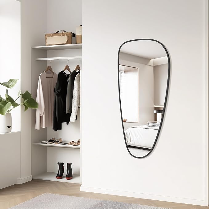 WallBeyond Asymmetrical Mirror, Irregular Wall Mirror, Wall Mirrors Decorative - Image 6