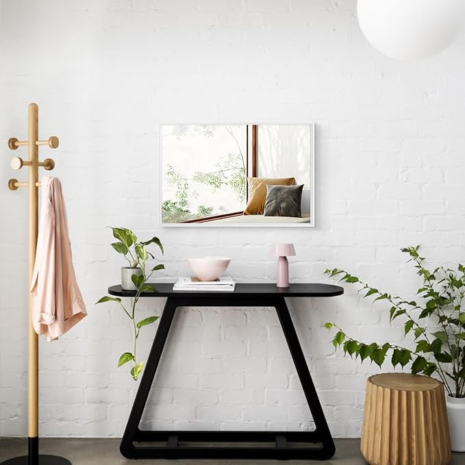 AAZZKANG Wall Mirror Large Rectangular White Mirrors - Image 6