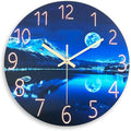 Large Wall Clocks for Living Room Decor Glass 20 Inch Analog Wall Clocks by Constantplanet%E6%97%97%E8%88%B0%E5%BA%97