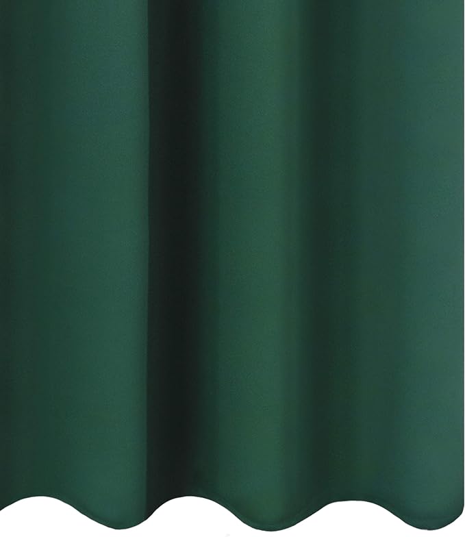 LEMOMO Dark Green Blackout Curtains/52 x 84 Inch Long/Set of 2 Curtain - Image 9