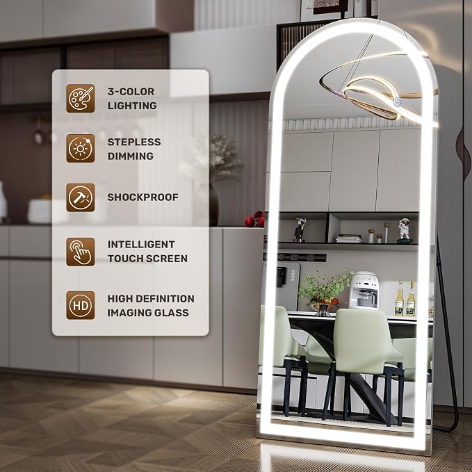 Easly 26x65 inch Full Length Mirror - Image 6
