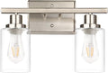 Ascher 2-Light Wall Sconces, Modern Vanity Light Fixture by Ascher