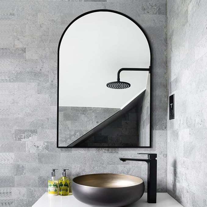 Arched Wall Mirror, Living Room, Hang Vertical or Horizontal - Image 2