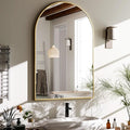 HARRITPURE 20"x30" Arched Bathroom Mirror by HARRITPUREHome