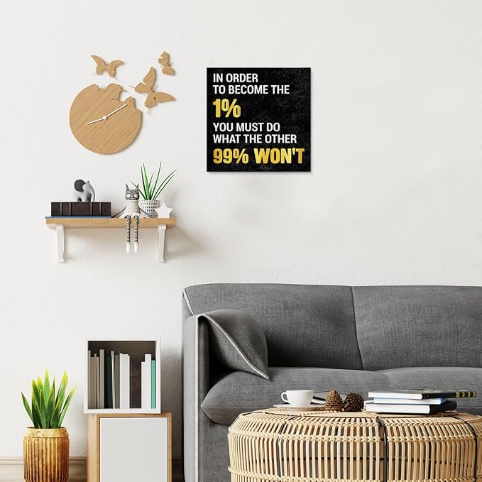 Inspirational Wall Art, Motivational Positive Quotes Wall Decor - Image 5