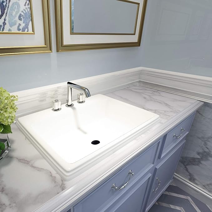 Art3d 17.3"x200" Marble Paper Countertops - Image 6
