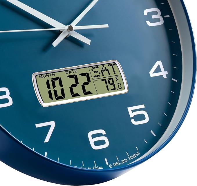 TIMESS Wall Clock, Ideal Modern Home, Office Decor - Image 3