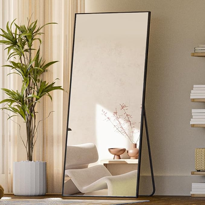 Koonmi 71"x26" Floor Mirror Full Length, Bedroom Floor Body Mirror by KOONMI