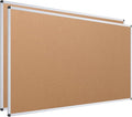 VIZ-PRO Cork Notice Board Bulletin Board, 96 X 48 Inches by VIZ-PRO