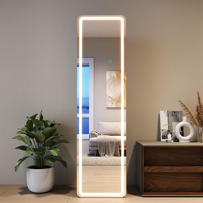 Full Length Mirror with LED Lights, LED Mirrors Full Length Floor Mirror Full - Image 7