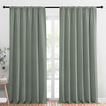 NICETOWN 2 Panels Blackout Curtains, Rod Pocket Thermal Insulated Drapess by NICETOWN