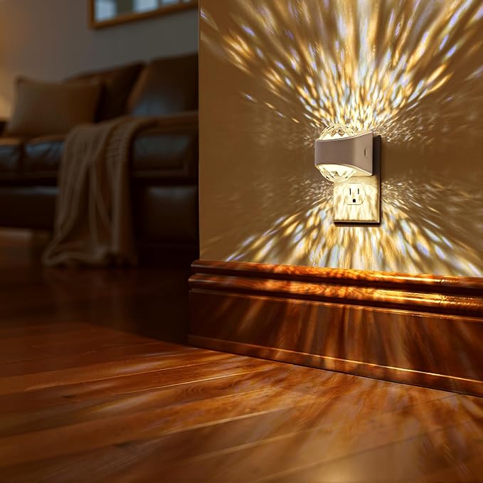 Briignite Night Light, Night Lights Plug into Wall, LED Projector Night Light - Image 5