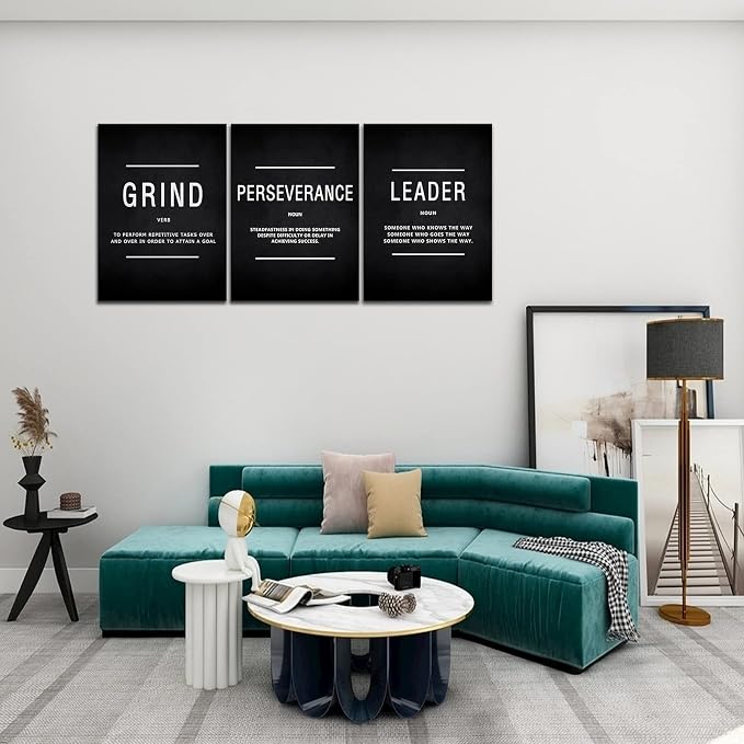 KAWAHONE Inspirational Grind Wall Art - Image 3