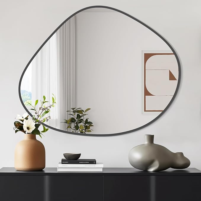 WallBeyond Asymmetrical Mirror, Irregular Wall Mirror - Image 2