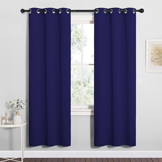 NICETOWN Blackout Draperies Curtains, All Season Thermal Insulated Solid - Image 2