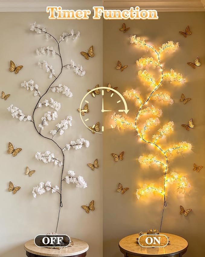 GOESWELL Cherry Blossom Tree Lights - Image 4