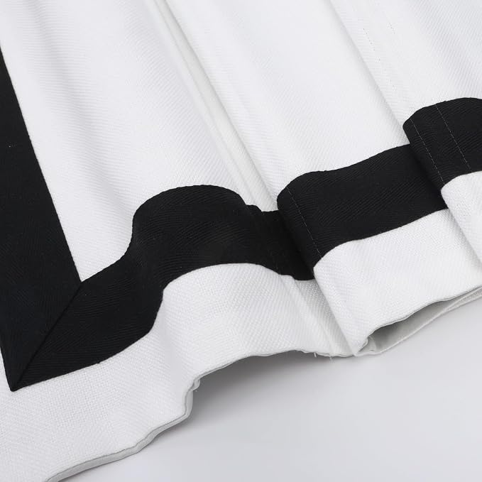 DEJAVU Roman Shades With Ribbon Border - Image 4