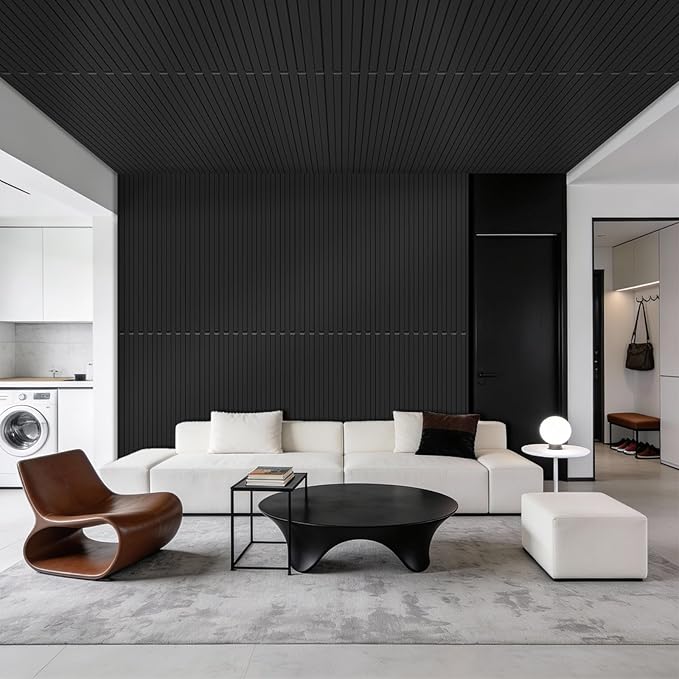 RITOLLO 8-Pack PVC Slat Wall Panels - Image 3