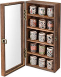 Ikee Design Wall Mounted Wooden Collectible Display Case 5 Shelf Display by IkeeDesign