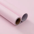 FUKU MON Soft Pink Peel and Stick Wallpaper 24" x 394" Solid Matte Textured by MeetyourallDIYneeds