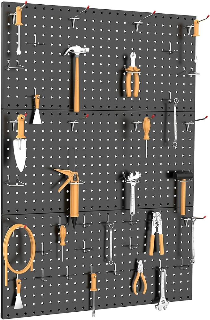 TORACK 3 PCS Metal Pegboard Panels - Image 2