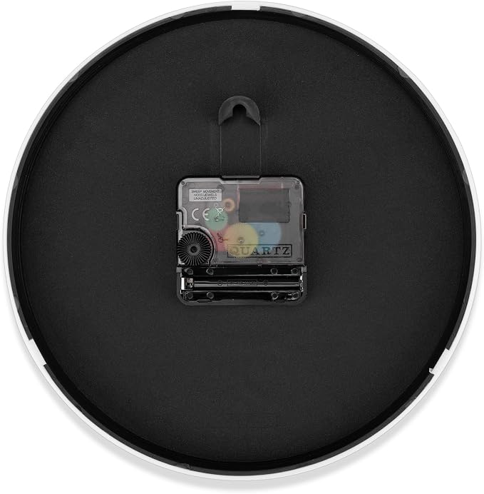 Foxtop Small 8 Inch Wall Clock Silent Non-Ticking Battery Operated Quartz Round - Image 9