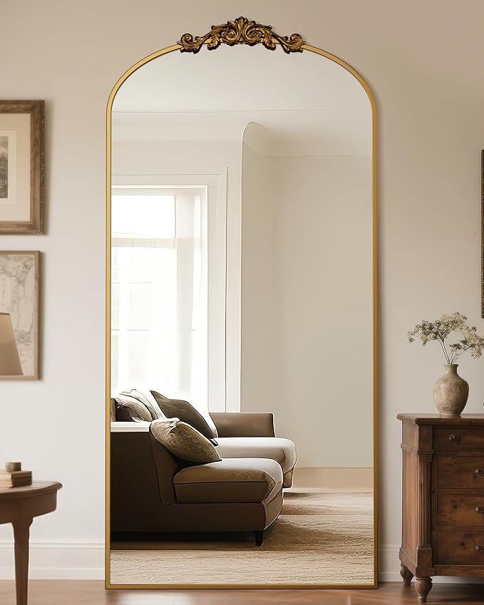 Antok Arched Full Length Mirror, Full Body Mirrors by AntokMirror