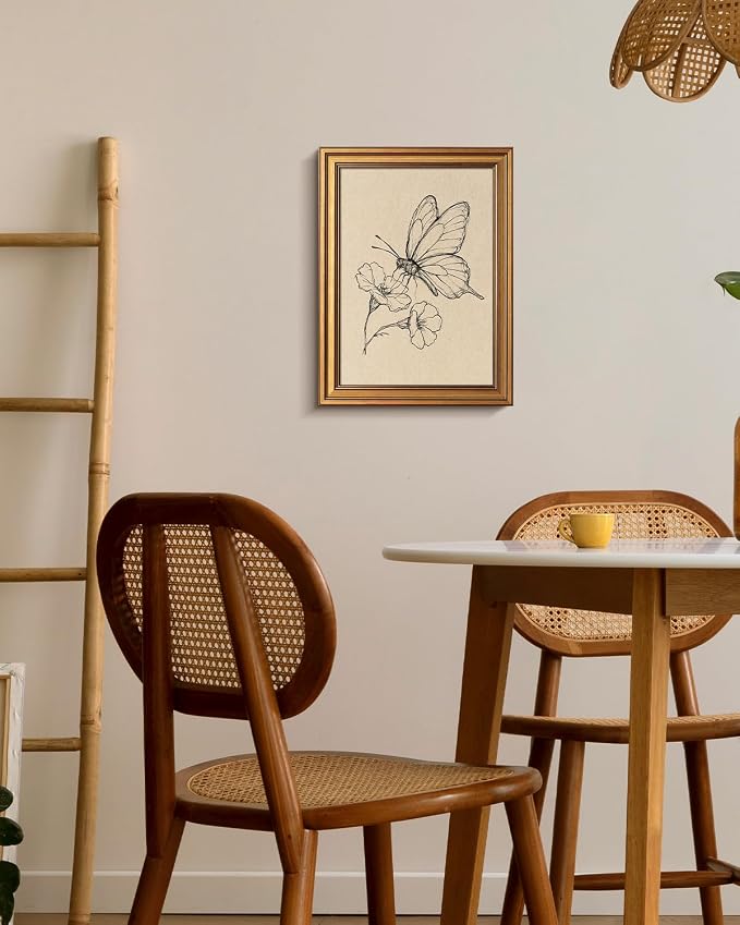 VIYYIEA Vintage Gold Framed Wall Art - Image 6