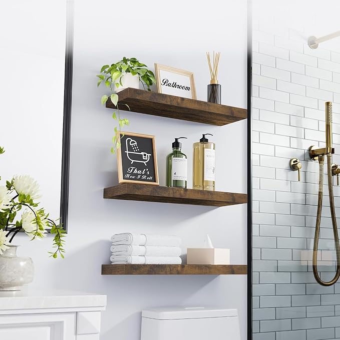 BAYKA Bathroom Floating Shelves - Image 2