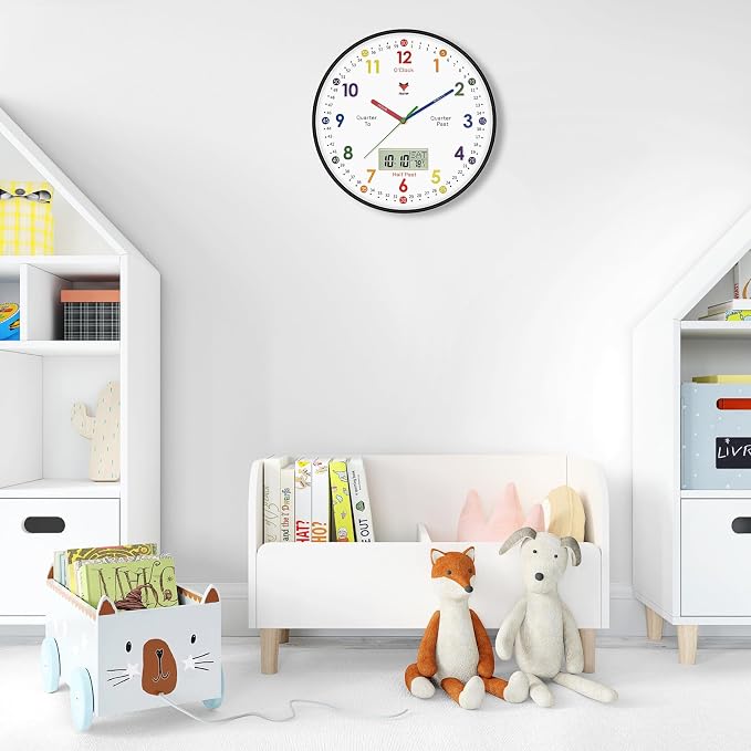 Foxtop Digital and Analog Learning Clock - Image 4