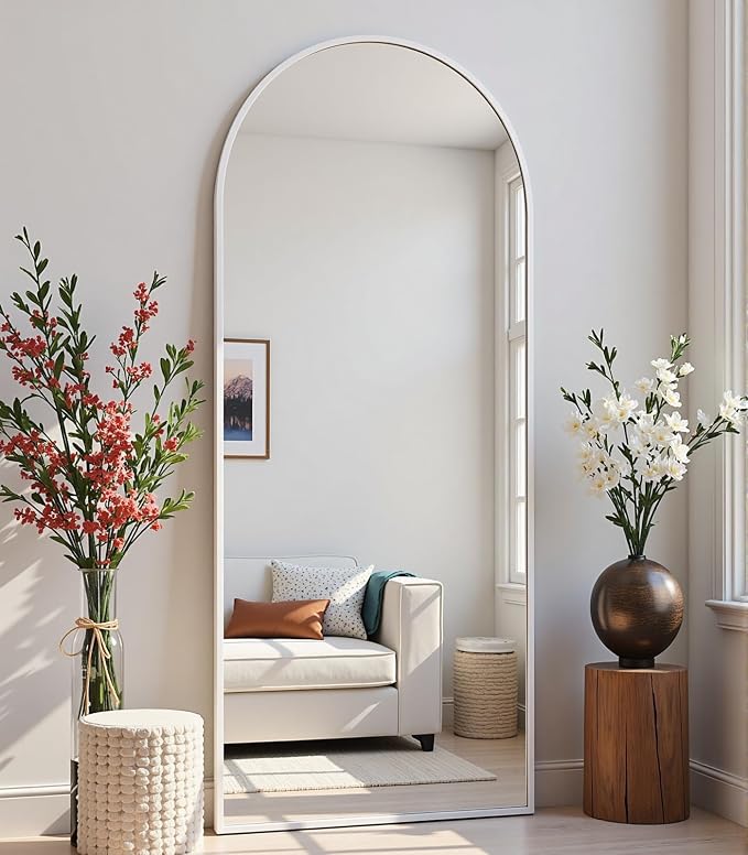 Dewfig Full Length Mirror, Full Body Mirrors - Image 2