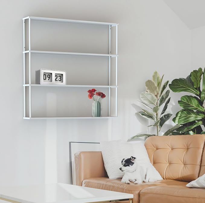 Mango Steam Wall-Mounted Steel Shelving Unit - Image 2