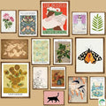 LANCHI95 15PCS Vintage Wall Art Prints, Eclectic Wall Prints by LANCHI95