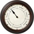 12-Inch Day of Week Wall Clock, Decorative Retirement Clock Gift by HYLANDA
