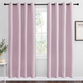 NICETOWN Baby Pink Blackout Curtains 78 inches Length by NICETOWN