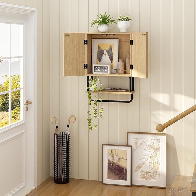 RUSTOWN Farmhouse Bathroom Wall Cabinet - Image 7