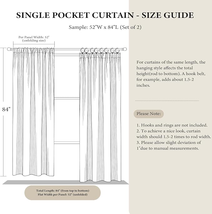 NICETOWN Room Darkening Dark Green Velvet Curtain Panels - Image 3