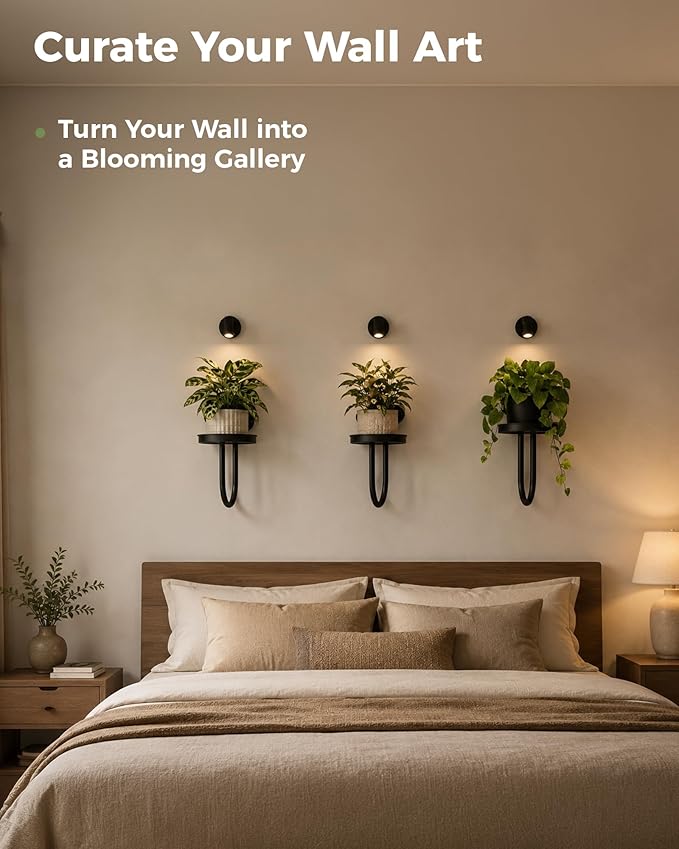 Bamworld Wall Decor Plant Stand - Image 4