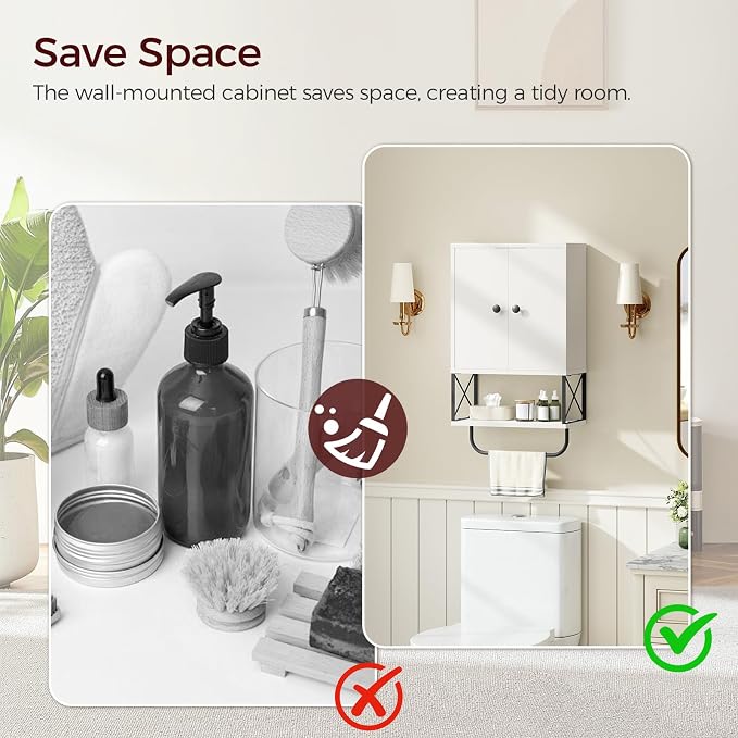 MAHANCRIS Bathroom Wall Cabinet - Image 7