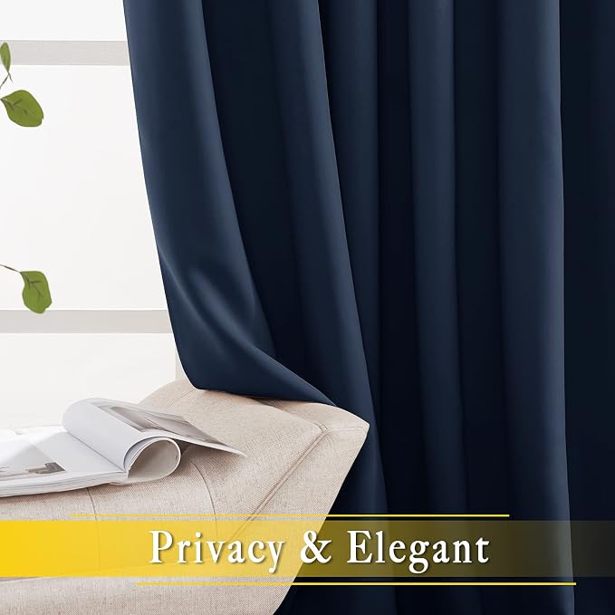 NICETOWN Bedroom Window Treatment Blackout Curtain Panel - Image 4