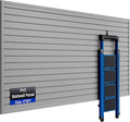 SMARTSTANDARD Heavy Duty PVC Slatwall Panels 4x8 ft, Interlocking Garage Wall by SMARTSTANDARD
