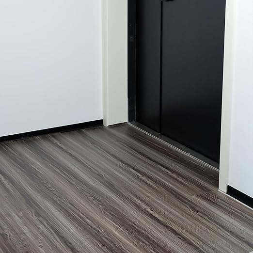 Wood Grain Peel and Stick Floor Tiles – 11.8” Width, Full Roll Length of 394" – - Image 2