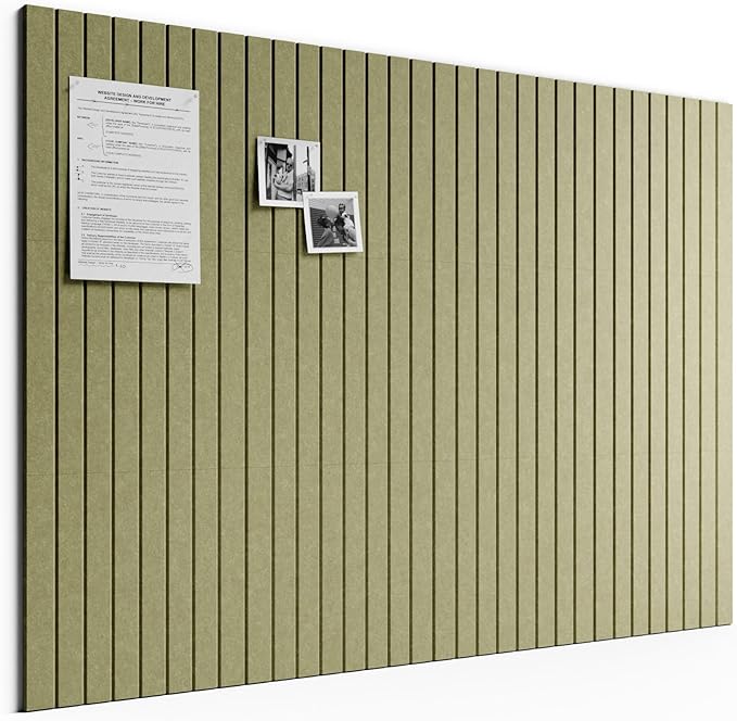 Bumusty Large Cork Board Alternative-48 x 36" Felt Bulletin Board Tiles by BUMUSTY